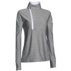 アンダーアーマー  トップス 半袖 海外モデル レディース チーム 1/2 - Womens underarmour TEAM HOTSHOT ZIP