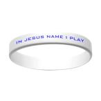 ACTIVE FAITH IJNIP BAND カリー ハーデン シリコン リスト バンド 【MEN'S】 white/blue IJNIP-WTBL