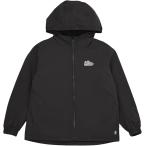 ニューバランス new balance ABJ55564 BLK(ブラックセメント) キッズ ジュニア シューパッチウインドジャケット 裏起毛 子供服 ロゴ アパレル NB 2025秋冬