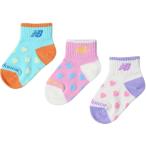  New balance new balance LAS55649 AS2( ассортимент цвет 2) baby Kids девушки 3P носки девочка мужчина ребенок носки Heart рисунок стандартный модель NB