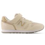 ニューバランス new balance YV373 TM2(ベージュ) キッズ ジュニア シューズ スニーカー 女の子 男の子 子供靴 運動靴 横幅M NB 2025秋冬