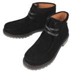 ショッピングミネトンカ 交換送料片道無料 ミネトンカ MINNETONKA ウィメンズ ワラビー ショート ブーツ WALLABEE SHORT BOOT ブラックスウェード 18M18