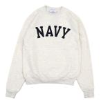 ショッピングオートミール Champion 「USNA 」 ARCHED NAVY CREWNECK SWEATSHIRT OATMEAL CS1220 チャンピオン ネイビー アーチ クルー スエット オートミール US企画 海軍兵学校 USA限定