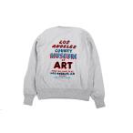 Champion REVERSE WEAVE LACMA CREW SWEAT GREY チャンピオン US企画 海外限定 ロサンゼルス カウンティ美術館 リバースウィーブ スウェット グレー USA限定