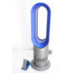 中古 C ダイソンDyson Hot+Coolホットアンドクール ファンヒーター エアマルチプライアー AM09 IB アイアン/サテンブルー 扇風機