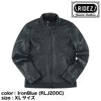 RIDEZ CLUBS JACKET IronBlue (RLJ200CXL) XL размер / кожаный жакет 
