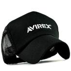 AVIREX 大きいサイズ メッシュキャップ メンズ 限定モデル 17158500-80 ブラックシリーズ アビレックス 帽子 キャップ ブ