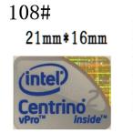 108# [centrino2 vPro] эмблема наклейка #21*16mm# условия имеется бесплатная доставка 