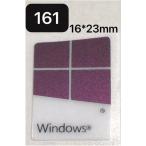 161# [windows] эмблема наклейка #16*23mm# условия имеется бесплатная доставка 