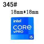 345# no. 10 один плата [intel CORE i5VPRO] эмблема наклейка #18*18mm# условия имеется бесплатная доставка 