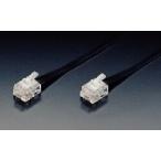 YXS741# новый товар #Victor Flat modular код / телефон код 6 высшее 4 сердцевина модель (10M) чёрный цвет [TF-1100F-B] 1mm супер тонкий 