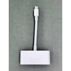 YXS906* б/у товар *Apple оригинальный Lightning to VGA Adapter A1439 подсветка - аналог VGA конверсионный адаптор 