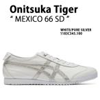 Onitsuka Tiger オニツカタイガー スニーカー MEXICO 66 SD WHITE PURE SILVER 1183C345.100 シューズ メキシコ 66 SD ホワイト ピュアシルバー