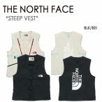 THE NORTH FACE ノースフェイス STEEP VEST ベスト メッシュ STEEP TECH スティープテック ブラック ベージュ NV4HM01J NV4HM01K