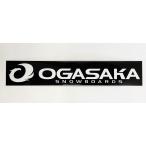 OGASAKA 【オガサカ】ステッカー STICKER-LOGO WTITE    即納　DM便