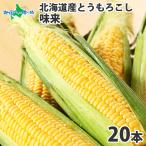 とうもろこし 北海道 20本 約8.6kg お取り寄せ 美味しい トウモロコシ 味来 甘い お土産 BBQ バーベキュー グルメ ギフト 食べ物