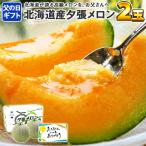 夕張メロン 父の日 ギフト プレゼント 70代 60代 80代 北海道 フルーツ 2.4kg 2玉 共選 果物 産地直送