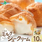 御歳暮 シュークリーム 北海道 10個 冷凍 お取り寄せ スイーツ ギフト セット お歳暮 お菓子 差し入れ 内祝い お返し 2022