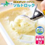 ショッピングお中元 アイス ソルトロック ジェラート 2L 業務用 アイス 北海道 アイスクリーム ギフト お取り寄せ スイーツ プレゼント お菓子 塩