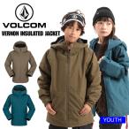 ショッピングボルコム ★キッズ★22-23 VOLCOM ボルコム VERNON INS JACKET ジャケット スノーボード ボーイズ ガールズ