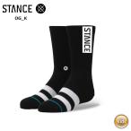 19-20 2020 STANCE OG_K BLACK スタンス ソックス ボーイズ  男の子  19.5-23.0cm 靴下 キッズ ジュニア【JSBCスノータウン】