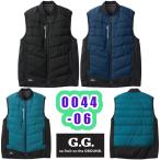 6L 0044-06 防寒ベスト G.G 防寒着 作業服 ストレッチ 軽量 保温性 ヒートシート対応 ヒートベスト ヒーターウェア 作業着 ワークウェア アウトドア 桑和 SOWA
