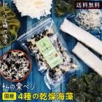 海藻ミックス (50g海藻約500g) 海藻サラダ 乾燥わかめ ワカメ 白きくらげ キクラゲ 糸寒天 茎わかめ 国産 4種 サラダ スープ 無添加 常備菜 簡単 時短 お年賀