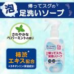 足 ニオイ 臭い 対策 予防 薬用 フット ソープ マックス 石鹸 足洗い 帰ってスグ 足用 柿渋 体臭 泡 スプレー 保湿 医薬部外品