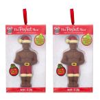  Perfect man Рождество орнамент 28g 2 шт. комплект шоколад подарок подарок шоко интересный Match . Santa Claus подарок елка 
