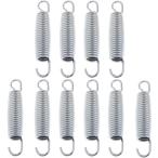 トランポリン交換バネ バネ 10本 15本 トランポリン用 スプリング スチール 交換用バネ 高耐久亜鉛鋼メッキ トランポリンアクセサリー 全7サイズ