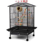  клетка для птиц птица клетка bird мера большой роскошный клетка большой несколько .. с роликами . край имеется длиннохвостый попугай попугай клетка o черепаха se регулирование кнопка документ птица 45.5*45.5*86CM