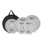 Pearl パール BRD-S BRDS Low Volume Cymbals サイレント シンバルセット ケース付 20インチ ライド+16インチ+18インチ クラッシュ+14インチ ハイハット