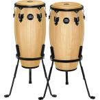  дерево темно синий угловое соединение HC512NT 11"&amp;12" MEINL / мой фланель 11" &amp; 12" wood conga set, incl. basket stands, natural