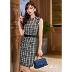 [SALE цена ] вечернее платье kyaba платье сорочка свадьба Cabaret Club большой размер XL бахрома лезвие твид One-piece возвращенный товар замена не возможна 