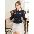  вечернее платье kyaba платье сорочка свадьба Cabaret Club большой размер воротник имеется плиссировать do King One-piece 