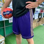 ★オリジナルカラー★　アディダス　ハンドボール　ハーフパンツ　パープル×ゴールド　AJP-PANTS