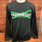 TRANSISTAR(トランジスタ)  長袖プラクティスシャツ　FB22TS01-BLK/GRN(ブラックグリーン）　ハンドボール　サッカー　フットサル　練習着