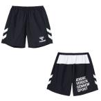 hummel(ヒュンメル)　2020年春夏モデル　ハンドボール　HML PLAY BAGGIE SHORTS　ハーフパンツ　メンズ　HAW6170-90(ブラック)