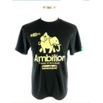 Ambition(アンビション)　HC名古屋　オフィシャルＴシャツ BLACK(ブラック）×GOLD(ゴールド）