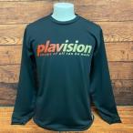 PLAVISION（プラヴィジョン）PLAVISION　ソブエオリジナル長袖プラクティスシャツ　ブラック　ハンドボール　PLAVISION-LT1-BLK