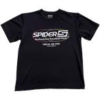 ショッピングウエア スパイダー (spider) ハンドボールウエア プラクティスシャツ プラシャツ 半袖Tシャツ ブラック SP-24SS-1-BLK