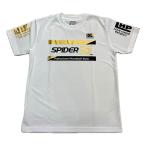 スパイダー (spider) ハンドボールウエア プラクティスシャツ プラシャツ 半袖Tシャツ ホワイト SP-24SS-4-WHT