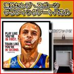ステフィン・カリー NBAゴールデンステート・ウォリアーズ スポーツグラフィックアートパネル 木製 壁掛け ポスター