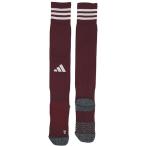 アディダス adidas ADISOCK23 サッカーソックス チームマルーン2×ホワイト サッカー フットサル ストッキング サッカーソックス HT6545 MRWH