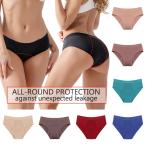 3枚組　サニタリーショーツ　吸水　生理用ショーツ　レディース　通気性　下着　パンツ　防水裏地　大きいサイズ　夜用　多い日　も漏れにくい　202407　202408