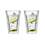 BODUM ボダム グラス コップ タンブラー BODUM CANTEEN ボダムキャンティーン ダブルウォール グラス 400ml 2個セット 保温保冷性 二重構造 耐熱ガラ