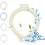 アイスネックリング クールネックリング ネッククーラー 首ひんやりグッズ 冷感リング 28℃で自然凍結長持ち 繰り返し使用可能 電池不要 爽快 結露し