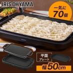 [最大20.5％還元!18-19日] ホットプレート 大型 焼肉 コンパクト ギフト プレゼント 温度調節 アイリスオーヤマ SWHP-011-B