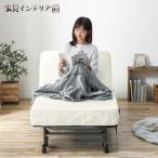 電動ベッド 介護 シングル 折りたたみベッド 完成品 電動 介護ベッド コンパクト リクライニング 折り畳みベッド アイリスオーヤマ OTB-CDN