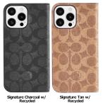 iPhone 16 Pro Max ケース Coach Folio Case コーチ 手帳型